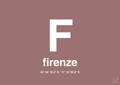 plakat: byplakat firenze med koordinater - plum-Byer-A1two3