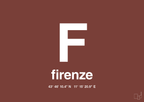 plakat: byplakat firenze med koordinater - red pepper-Byer-A1two3