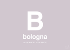 plakat: byplakat bologna med koordinater - dusty lilac-Byer-A1two3