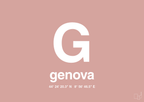plakat: byplakat genova med koordinater - bubble shell-Byer-A1two3