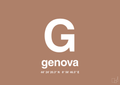 plakat: byplakat genova med koordinater - cider spice-Byer-A1two3
