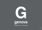 plakat: byplakat genova med koordinater - graphic charcoal-Byer-A1two3