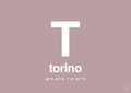 plakat: byplakat torino med koordinater - light rose-Byer-A1two3