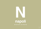 plakat: byplakat napoli med koordinater - back to nature-Byer-A1two3
