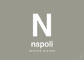 plakat: byplakat napoli med koordinater - battleship gray-Byer-A1two3