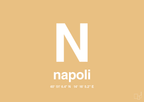 plakat: byplakat napoli med koordinater - charismatic-Byer-A1two3