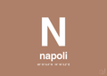 plakat: byplakat napoli med koordinater - cider spice-Byer-A1two3