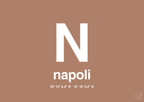 plakat: byplakat napoli med koordinater - cider spice-Byer-A1two3