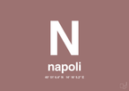 plakat: byplakat napoli med koordinater - plum-Byer-A1two3