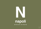 plakat: byplakat napoli med koordinater - secret meadow-Byer-A1two3