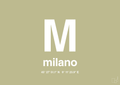 plakat: byplakat milano med koordinater - back to nature-Byer-A1two3