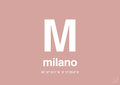 plakat: byplakat milano med koordinater - bubble shell-Byer-A1two3