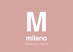 plakat: byplakat milano med koordinater - bubble shell-Byer-A1two3