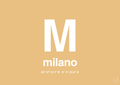 plakat: byplakat milano med koordinater - charismatic-Byer-A1two3
