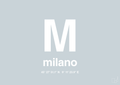 plakat: byplakat milano med koordinater - light drizzle-Byer-A1two3