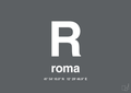 plakat: byplakat rom med koordinater - graphic charcoal-Byer-A1two3