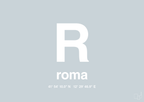 plakat: byplakat rom med koordinater - light drizzle-Byer-A1two3