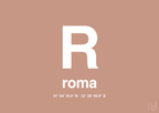 plakat: byplakat rom med koordinater - powder-Byer-A1two3