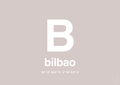 plakat: byplakat bilbao med koordinater - broken beige-Byer-A1two3