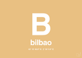 plakat: byplakat bilbao med koordinater - charismatic-Byer-A1two3