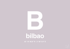 plakat: byplakat bilbao med koordinater - dusty lilac-Byer-A1two3
