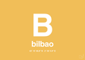 plakat: byplakat bilbao med koordinater - honeycomb-Byer-A1two3