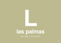 plakat: byplakat las palmas de gran canaria med koordinater - back to nature-Byer-A1two3
