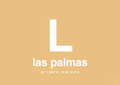 plakat: byplakat las palmas de gran canaria med koordinater - charismatic-Byer-A1two3