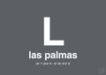 plakat: byplakat las palmas de gran canaria med koordinater - graphic charcoal-Byer-A1two3