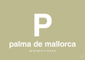 plakat: byplakat palma de mallorca med koordinater - back to nature-Byer-A1two3