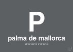 plakat: byplakat palma de mallorca med koordinater - graphic charcoal-Byer-A1two3