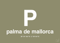 plakat: byplakat palma de mallorca med koordinater - misty forrest-Byer-A1two3