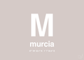 plakat: byplakat murcia med koordinater - broken beige-Byer-A1two3