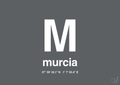 plakat: byplakat murcia med koordinater - graphic charcoal-Byer-A1two3