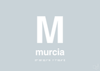 plakat: byplakat murcia med koordinater - light drizzle-Byer-A1two3