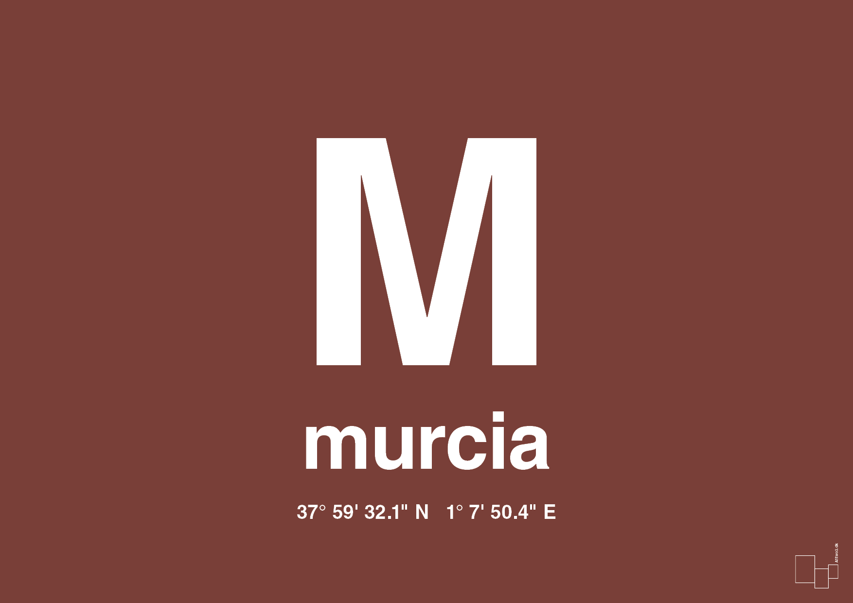 plakat: byplakat murcia med koordinater - red pepper-Byer-A1two3
