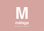 plakat: byplakat málaga med koordinater - bubble shell-Byer-A1two3