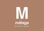 plakat: byplakat málaga med koordinater - cider spice-Byer-A1two3