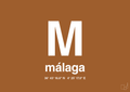 plakat: byplakat málaga med koordinater - cognac-Byer-A1two3