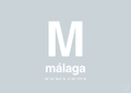 plakat: byplakat málaga med koordinater - light drizzle-Byer-A1two3