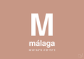 plakat: byplakat málaga med koordinater - powder-Byer-A1two3