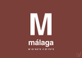 plakat: byplakat málaga med koordinater - red pepper-Byer-A1two3