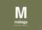plakat: byplakat málaga med koordinater - secret meadow-Byer-A1two3