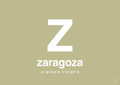 plakat: byplakat zaragoza med koordinater - back to nature-Byer-A1two3