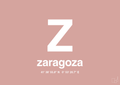 plakat: byplakat zaragoza med koordinater - bubble shell-Byer-A1two3