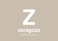 plakat: byplakat zaragoza med koordinater - creamy mushroom-Byer-A1two3