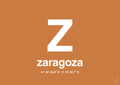 plakat: byplakat zaragoza med koordinater - rumba orange-Byer-A1two3