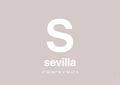 plakat: byplakat sevilla med koordinater - broken beige-Byer-A1two3