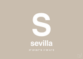 plakat: byplakat sevilla med koordinater - creamy mushroom-Byer-A1two3