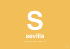plakat: byplakat sevilla med koordinater - honeycomb-Byer-A1two3